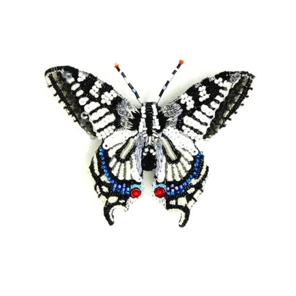 Old World Swallowtail Butterfly Brooch Pin