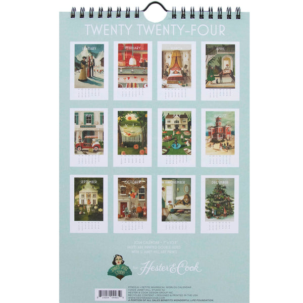 Grande Whimsical Worlds Calendar