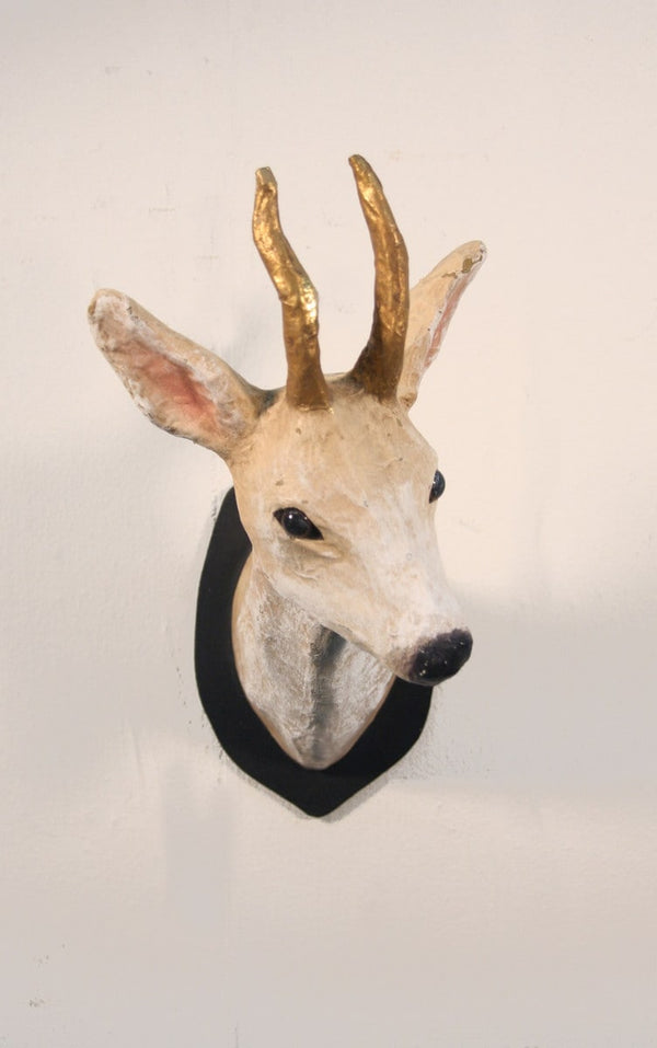 ROE DEER MOUNT - GOLD