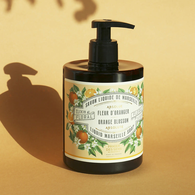 16.9 fI.oz. Orange Blossom Liquid Marseille soap