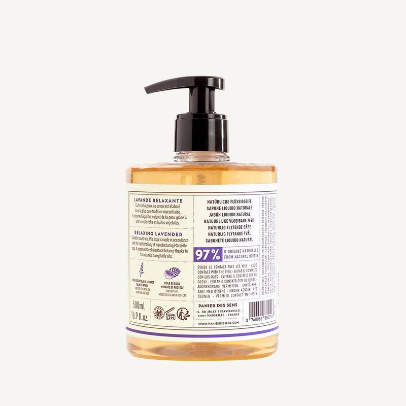 16.9 fI.oz. Lavender Liquid Marseille soap