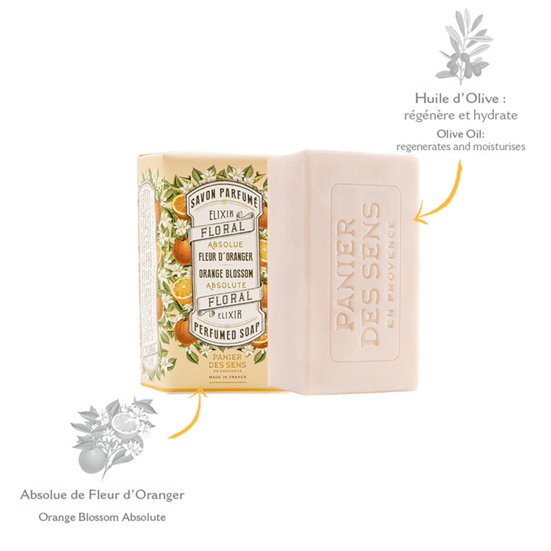 5.3 oz  Orange Blossom Perfumed Soap bar