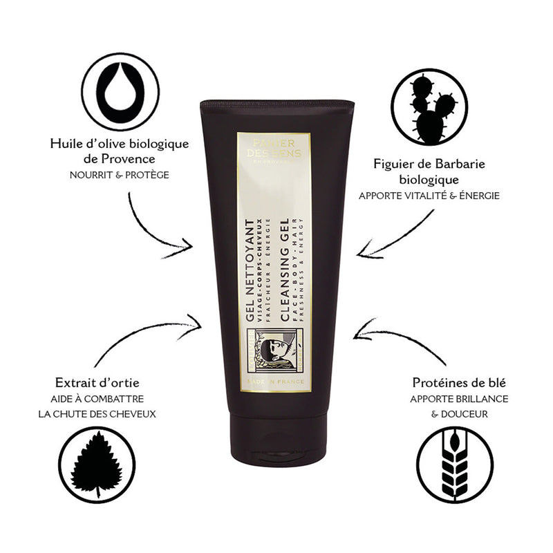 L'OIivier-Cleansing Gel (Face, Body & Hair)