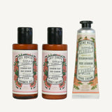 Travel Set Rose Geranium - Shower, Body lotion, Hand cream