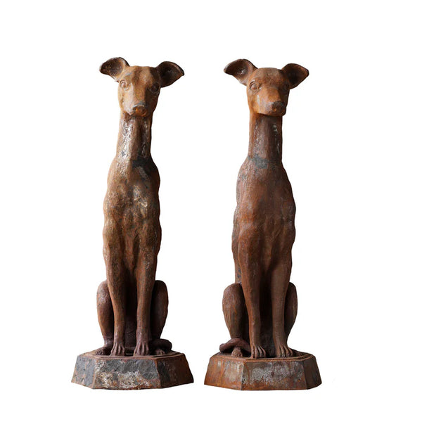 Cast Iron Whippet Single