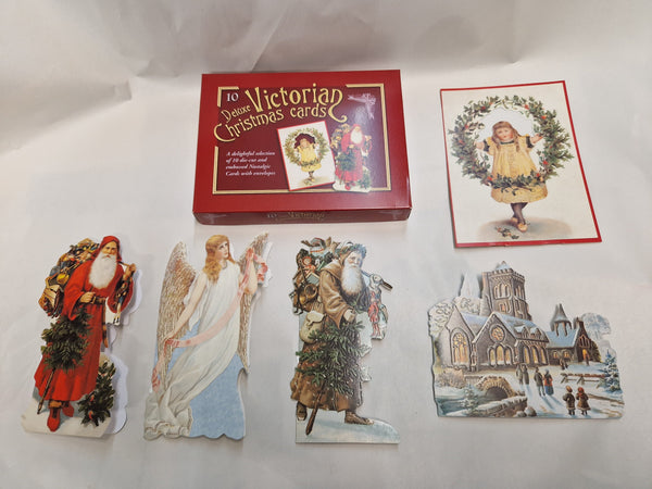 Deluxe Victorian Christmas Cards Set