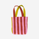 Super Stripe Tote - SS23-Golden Olive Flame