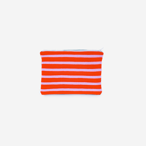 Super Stripe Pouch - SS23-Poppy Lilac