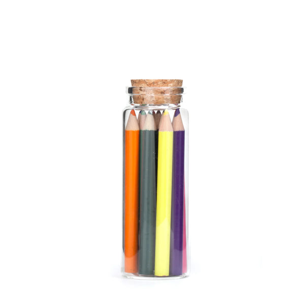 COLORED PENCIL S/12 IN GLASS J