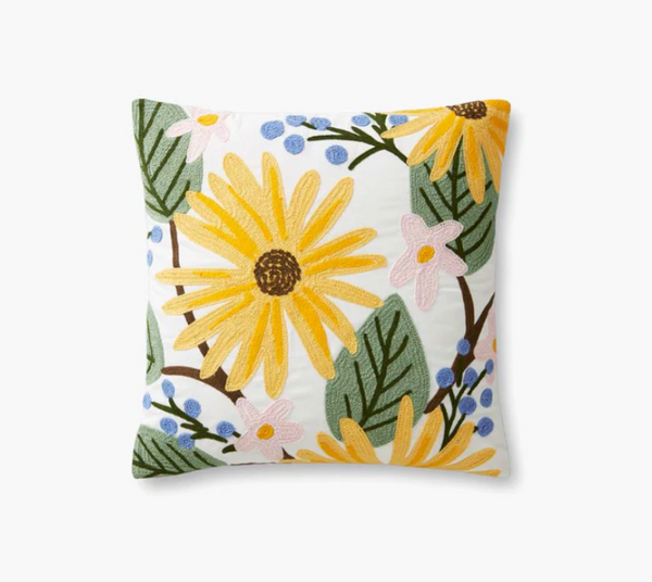 Down Pillow - Dandelion Blush - 18" x 18"