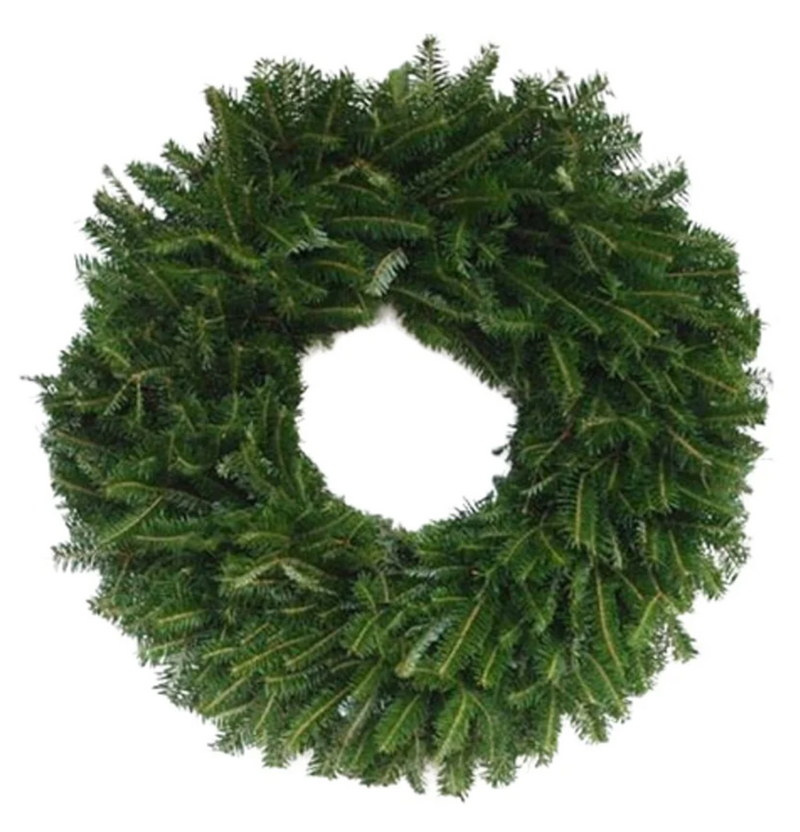 Undecorated Fraser Fir Wreath