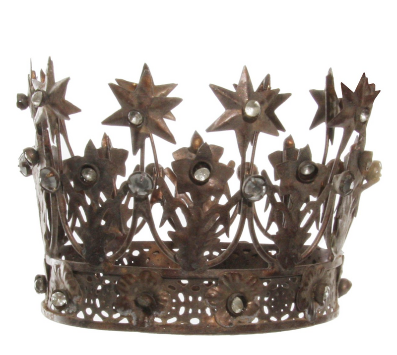 Antique Bronze Crown