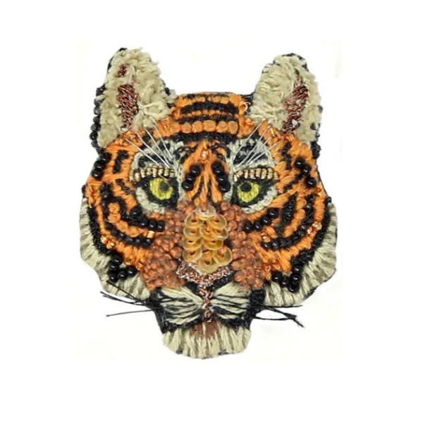 Tiger Brooch Pin