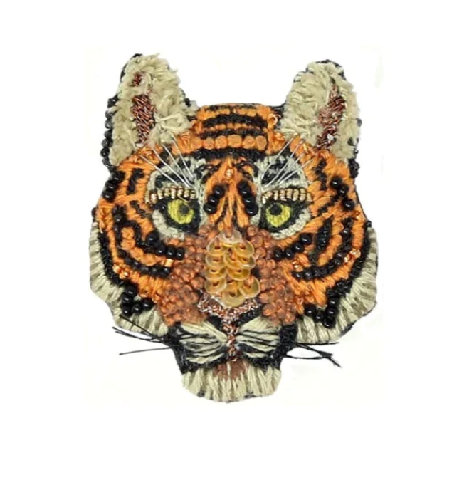 Tiger Brooch Pin