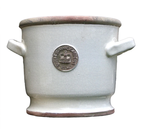 Lrg. "Exeter" Old White Kew Tall Pot