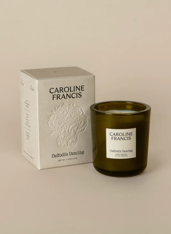 Daffodils Dancing Candle