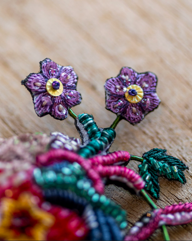 Wild Heart Brooch Pin