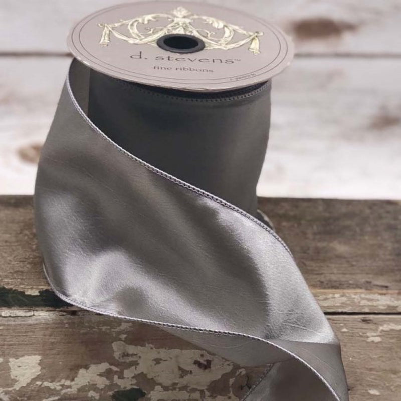 Simply Taffeta - Silver Grey