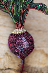 Beet Brooch Pin