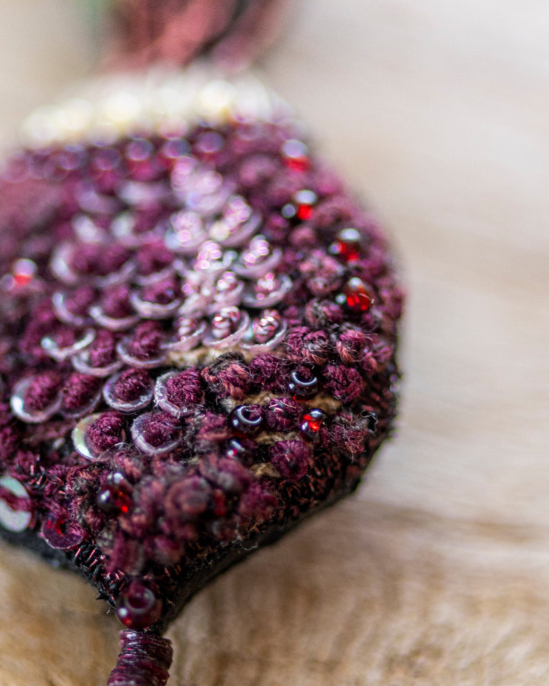 Beet Brooch Pin