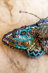Lanipes Moth Brooch Pin