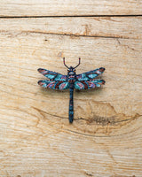 Jeweled Dragonfly Brooch Pin