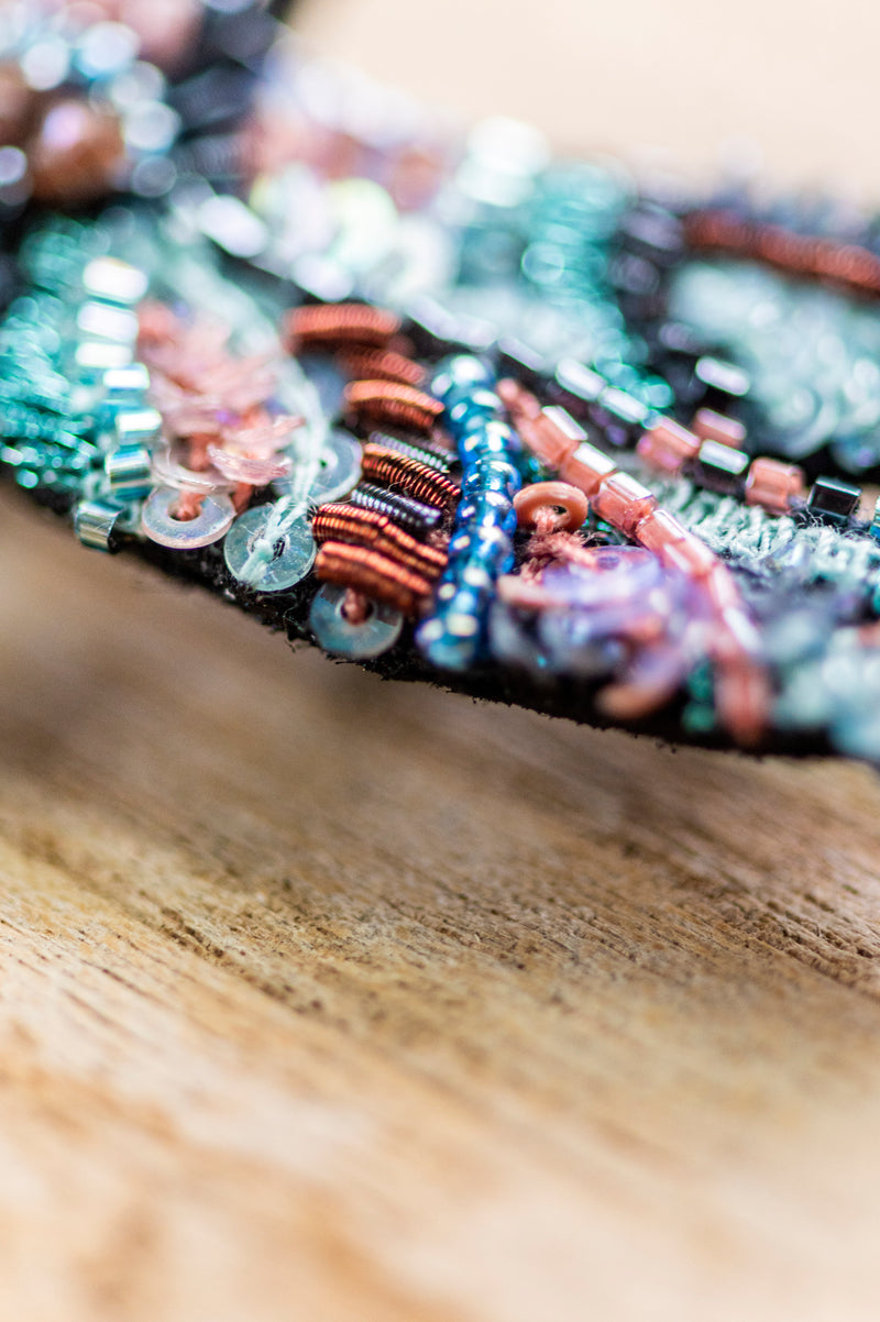 Jeweled Dragonfly Brooch Pin