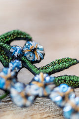 Peace Swallow Big Brooch Pin