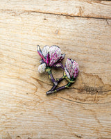 Magnolia Brooch Pin