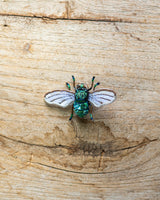 Field Bee Brooch Pin