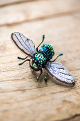 Field Bee Brooch Pin