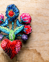 Frida's Flowers Brooch Pin