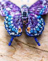 Eastern Black Swallowtail Butterfly Brooch Pin