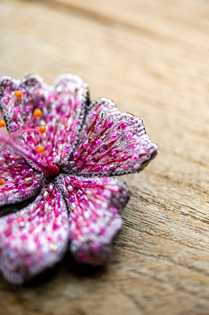 Aphrodite Hibiscus Brooch Pin