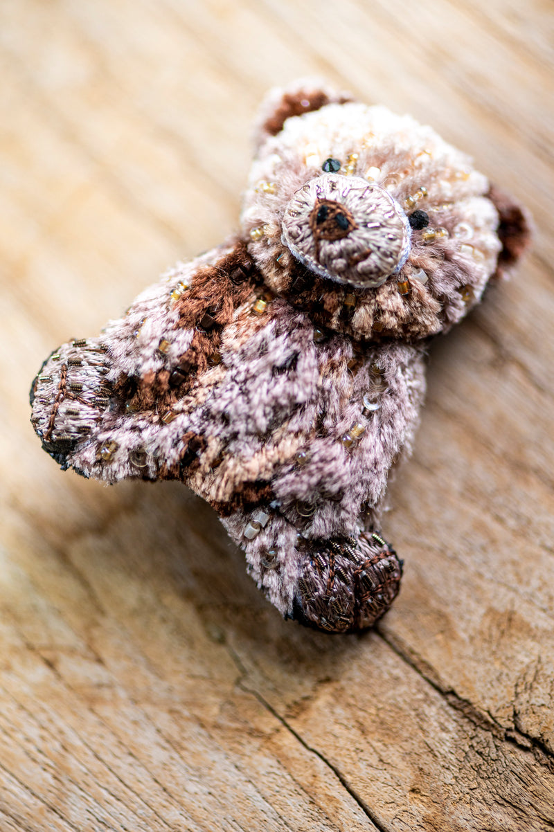 Teddy Bear Brooch Pin