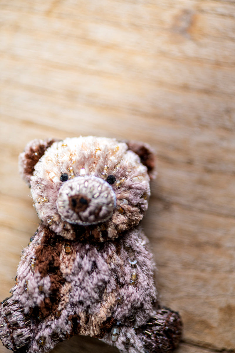 Teddy Bear Brooch Pin