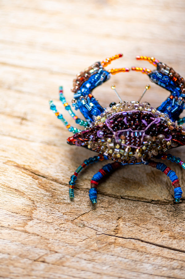 Maryland Crab Brooch Pin