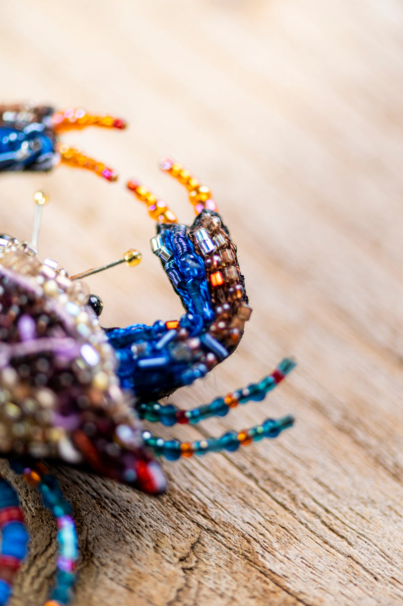 Maryland Crab Brooch Pin