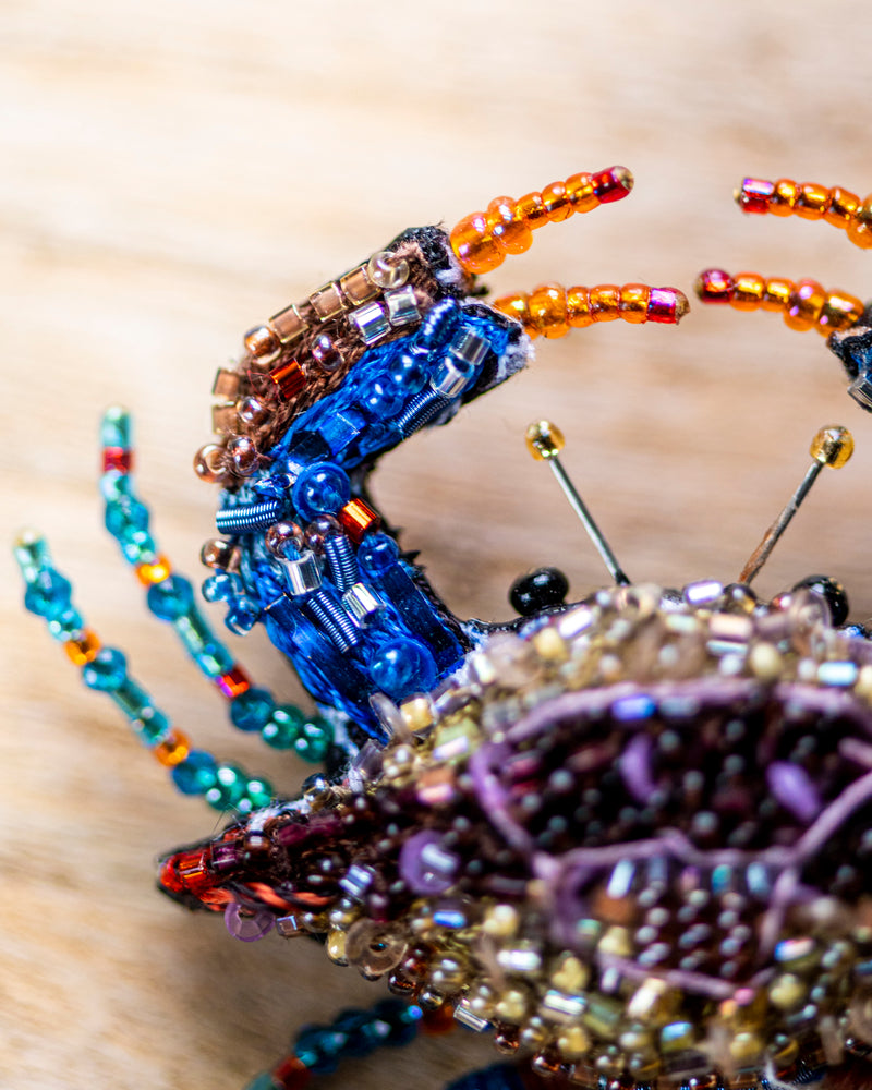 Maryland Crab Brooch Pin