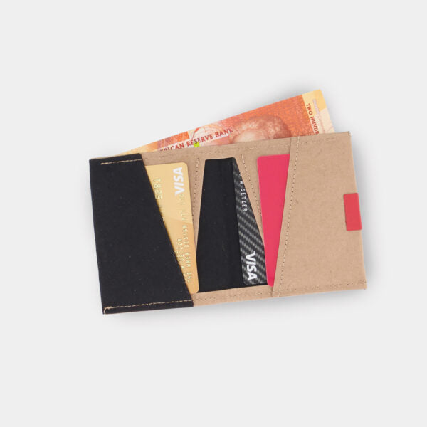 Natural Paper Square Wallet