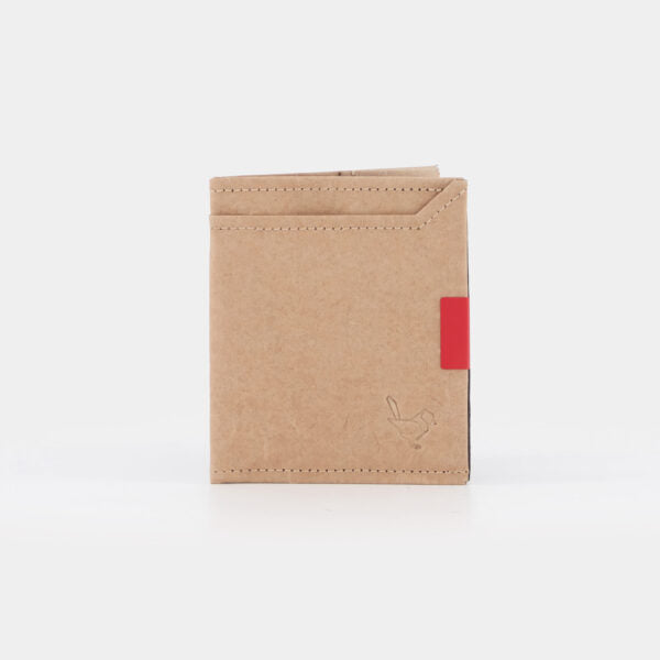 Natural Paper Square Wallet