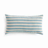 Grant Lumbar Indoor-Outdoor Pillow, Blue