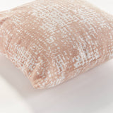 Hana Square Indoor-Outdoor Pillow 24", Blush Pink