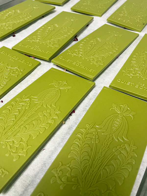Matcha Rose Chocolate Bar 