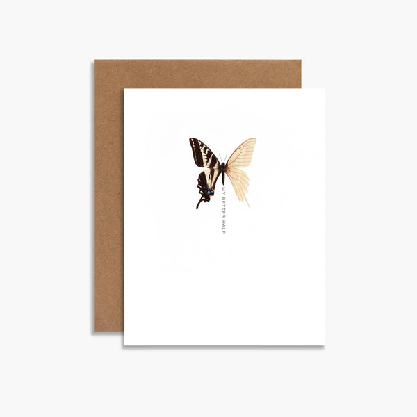 My Better Half Botanical Greeting Card