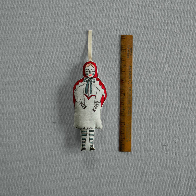 Little Red - Cotton & Lavender filled Ornament, Scented