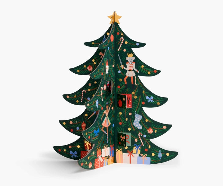 Christmas Tree Advent Calendar