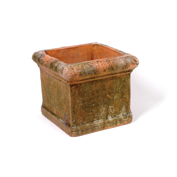 SQUARE PLANTER - AGED