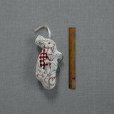 Handsome Hare, Rabbit, Cotton Ornament/Token
