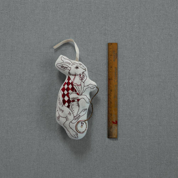 Handsome Hare, Rabbit, Cotton Ornament/Token
